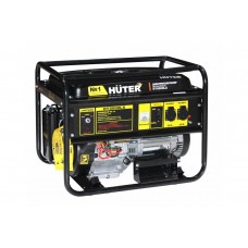 Бензиновый генератор Huter DY8000LX (электрогенератор синхронный)